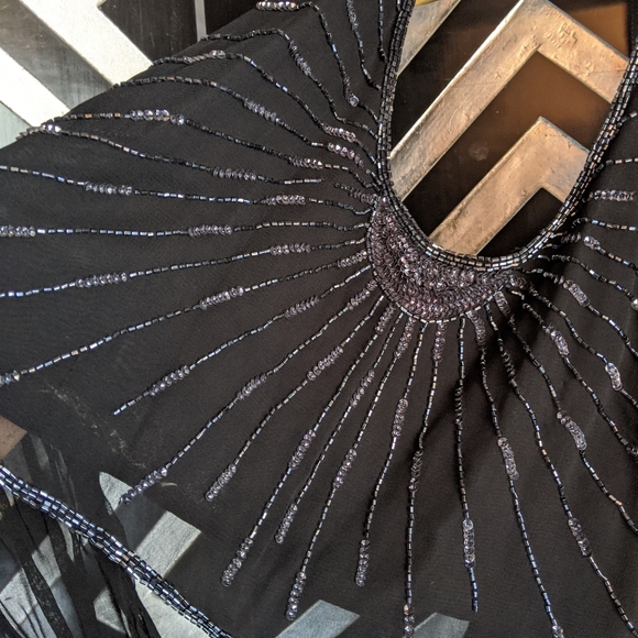 NWT Beaded Halter Wrap Top - Picture 7 of 16